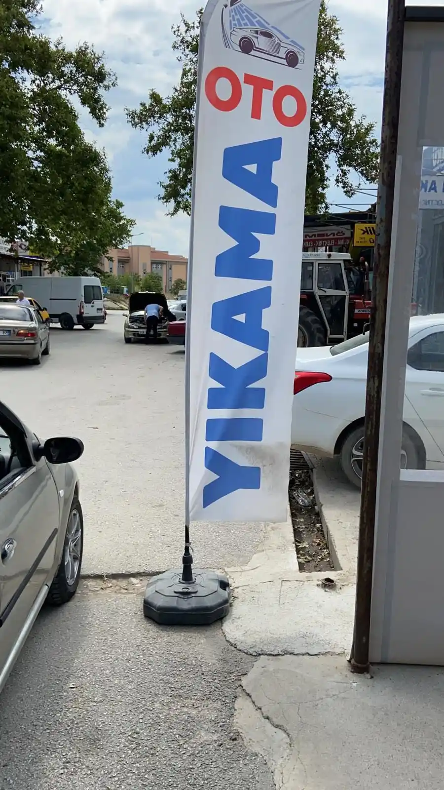 Oto Yıkama Olta Bayrağı-2
