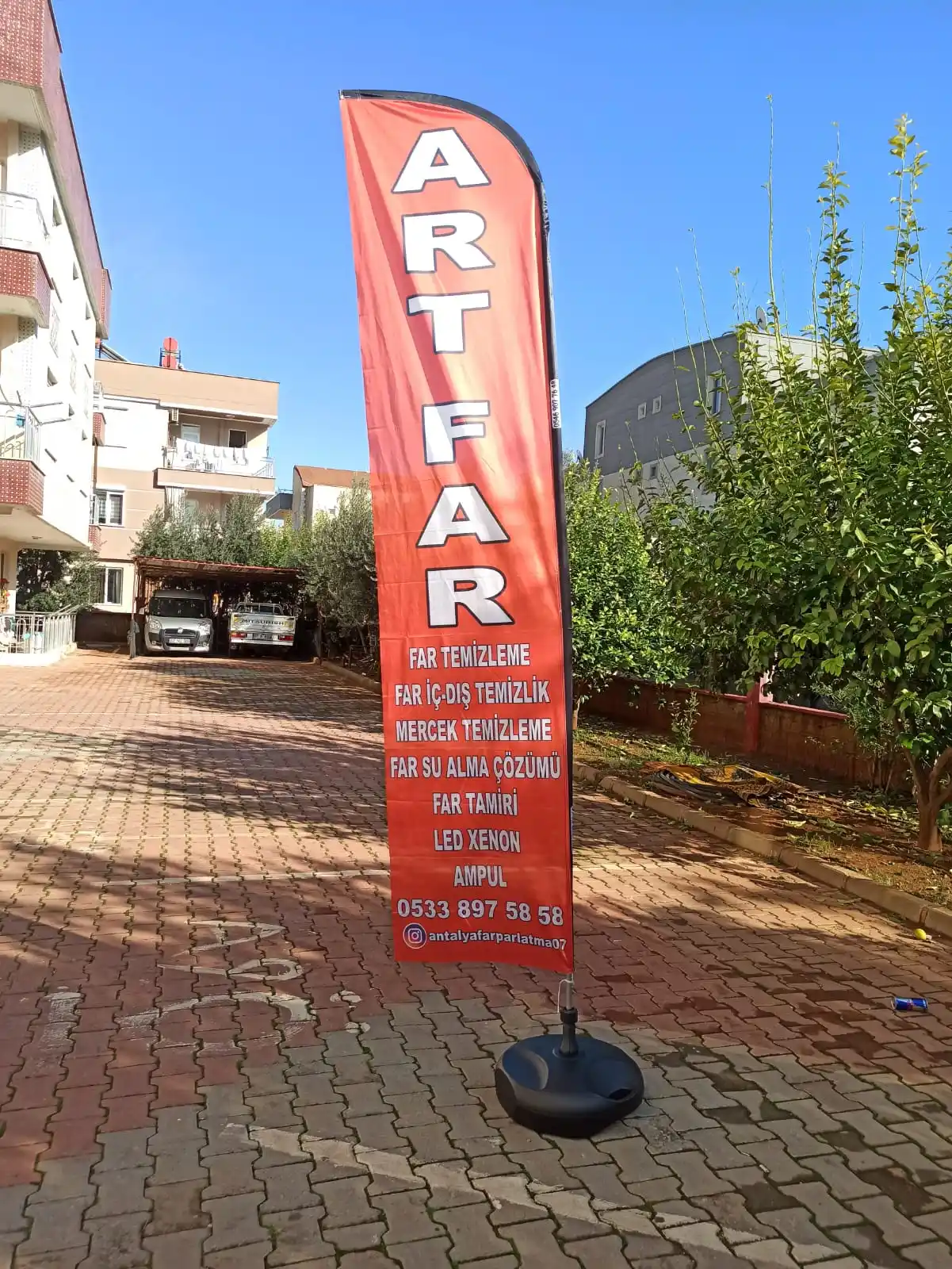 Oto Yıkama Olta Bayrağı-22