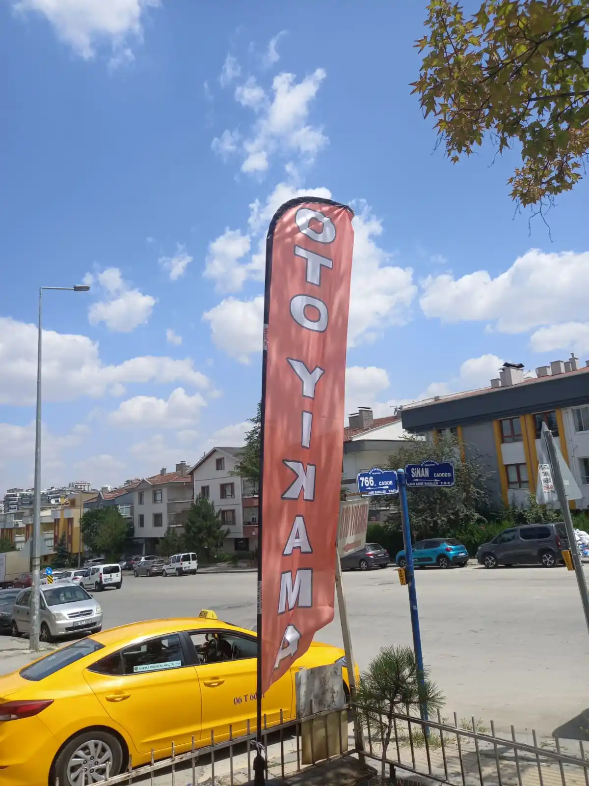 Oto Yıkama Olta Bayrağı-24