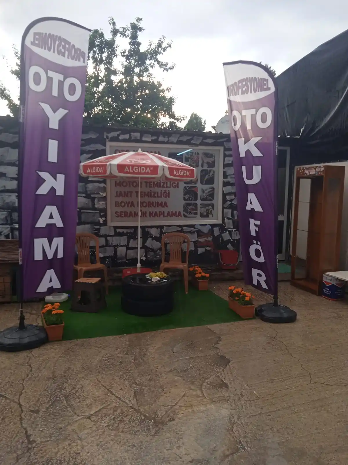 Oto Yıkama Olta Bayrağı-27