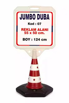 Kod-07-jumbo-duba Reklam Alanı: 50x55 cm
Boy: 124 cm